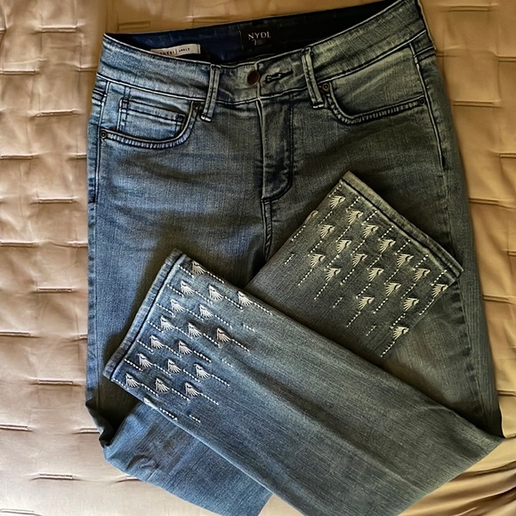 NYDJ Sheri Ankle jeans petite NEW size 4P - Picture 1 of 8